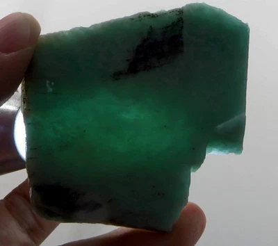 161Ct Natural Mozambique Green Blue Amazonite Facet Rough Specimen YAS1951 - Image 1 of 3