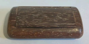 Vintage Wooden Snuff Box - Picture 1 of 5