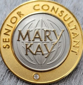Mary Kay Cosmetic Senior Consultant Lapel PIn - Picture 1 of 3