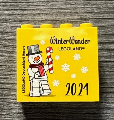 LEGOLAND / LEGO  "WINTER WONDER LEGOLAND 2024 " SAMMELSTEIN   SONDERSTEIN - Bild 1 von 2