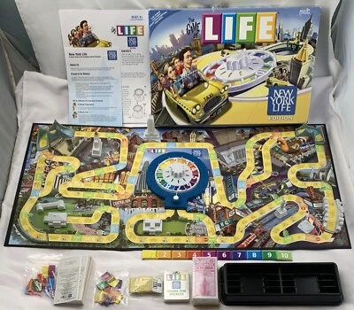 2010 Game of Life New York Edition by Hasbro Never Played Pieces Sealed - Image 1 of 4