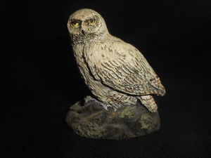 Bronze Menagerie Americana Collection SNOWY OWL Figurine Signed N H Deaton 1977 - Bild 1 von 9