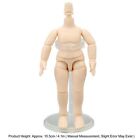 (Milchig Weiß)BJD-Körper 4 1 Zoll Hoher Halbfertiger Puppenkörper Der FAT