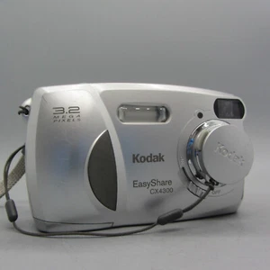 Kodak EasyShare CX4300 3.2MP Compact Digital Camera Silver Tested - Picture 1 of 7