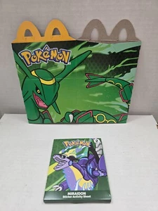 Pokémon McDonald’s 2025 Rayquaza Happy Meal Caja con Miraidon #2 Caja de Cartas - Imagen 1 de 5