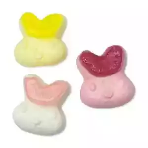 Jelly Pick N Mix Rabbit Heads Gummy Easter Sweets Gluten Free Candy Retro Treats - Picture 1 of 1