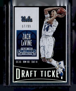 2015 Panini Contenders Draft Ticket 99 Zach LaVine 97/99 UCLA Bruins