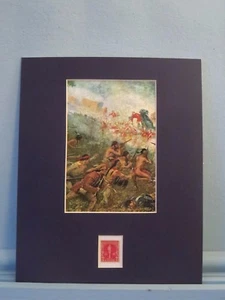 General Braddock defeated at Fort Duquesne honored by his own stamp - Picture 1 of 1