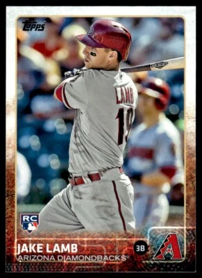 2015 Topps RC Jake Lamb Arizona Diamondbacks #310 R65 - Image 1 of 2