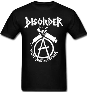 DISORDER T shirt band Hardcore Punk Rock Ska Anarcho Fight Junk not punk - Bild 1 von 1