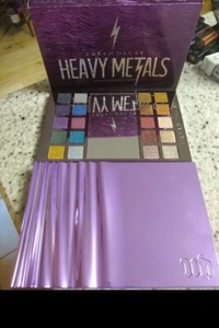 Paleta de sombras de ojos metálicas Urban Decay Heavy Metals nueva en caja edición limitada AUTÉNTICA - Imagen 1 de 11