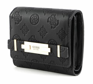 GUESS Bea SLG Small Trifold Geldbörse Black Schwarz Neu