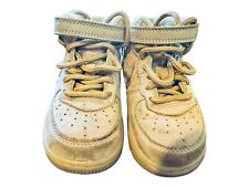 Nike Air Force 1 Mid LV8 TD Flax Wheat Gum Kids 859338-200 Size 6C