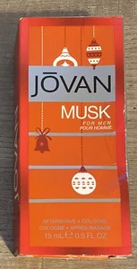 Johan Musk For Men Aftershave Cologne 0.5 Fl Oz New In Box - Picture 1 of 4