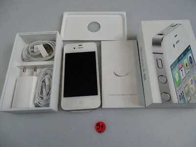 Apple iPhone 4S 32GB Weiß/White! NEU & OVP! Ohne Simlock! OVP! RAR! IMEI gleich! - Bild 1 von 4