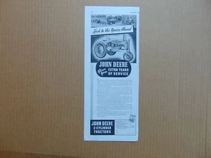 Pubblicità stampa trattori 2 cilindri JOHN DEERE 1938 - Foto 1 di 1