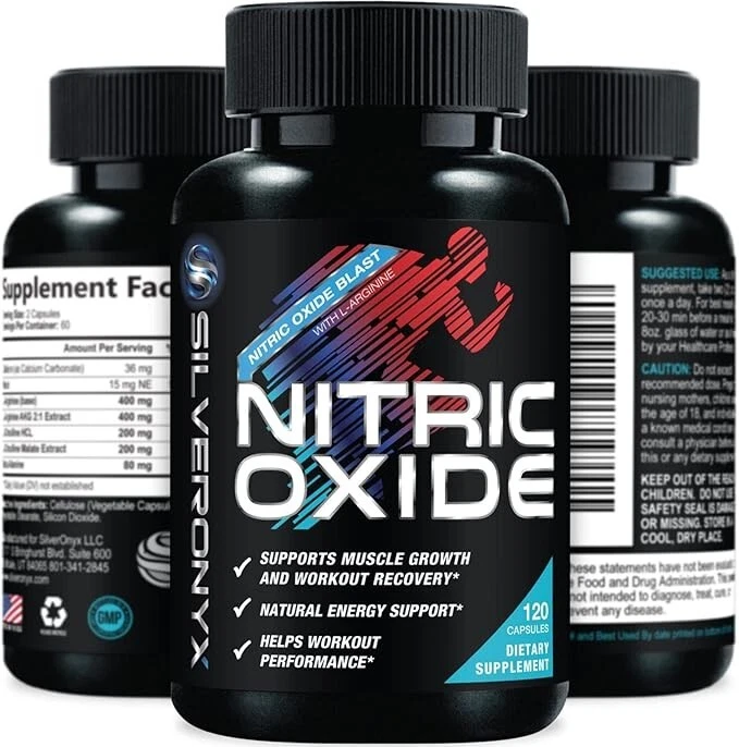 Suplemento de óxido nítrico extra fuerte 3X fuerza L arginina, malato de citrulina Foto 1 de 1