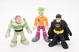 Imaginext Lot of 3 - Batman DC Comic Joker & Buzz Lightyear Figures - Picture 1 of 5
