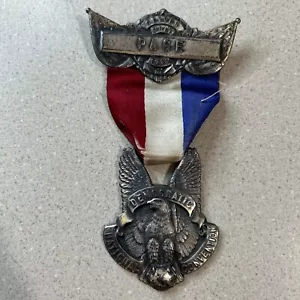 1908 Democratic National Convention Denver Juli Delegierter Pin Medaille - Bild 1 von 5