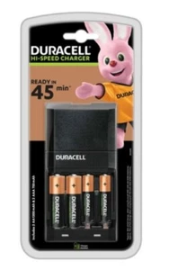 Duracell Battery Charger Hi-Speed Advanced CEF27 with 2 x AA & 2 x AAA Batteries - Picture 1 of 1