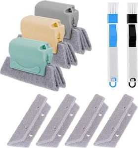 Magic Window Track Cleaner, Window Groove Cleaning Brush Tools Set - Picture 1 of 2