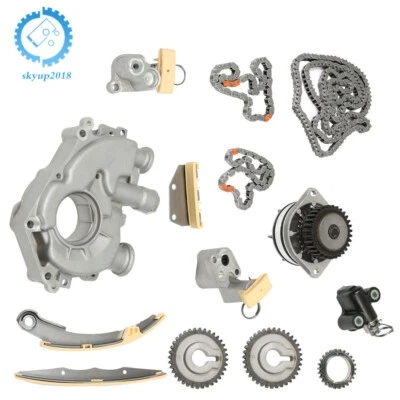 For Nissan Frontier Pathfinder 2005-2010 VQ40DE Timing Chain Kit Water Oil Pump - Image 1 of 4