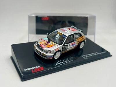 Kit auto Citroen Saxo Rally Loeb 2003 1/43 IXO scatola vetrina - Immagine 1 di 3