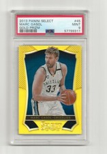 2013-14 Panini Select Marc Gasol Gold Prizm 06/10 PSA 9 Memphis Grizzlies