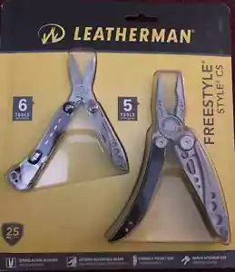 Seltenes eingestelltes Leatherman Freestyle und Style CS Multitool Set Neu in OVP - Bild 1 von 2