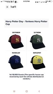 Yankees SGA Harry Potter Hat Cap All 4 Ravenclaw Slytherin Gryffindor Hufflepuff