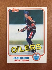 NM-MINT!! 1981-82 Topps Jari Kurri ROOKIE #18 RC Edmonton Oilers Finnish Cup