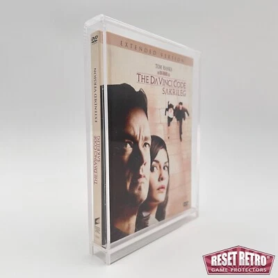 RESET RETRO Acryl Case passend für Mediabook unwattiert UV-Schutz Hülle Case protector Filme