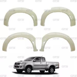 Juego sin pintar guardabarros llamaradas arcos 6 pulgadas para Toyota Hilux Vigo Champ 2011 2014 - Imagen 1 de 8