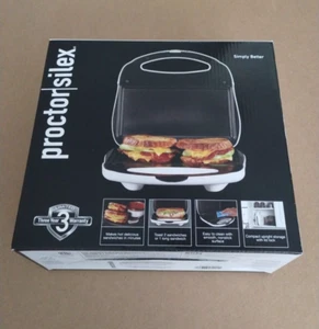 Proctor Silex Sandwichmaker Toaster Panini Presse Antihaft Grill Schneller Versand! - Bild 1 von 16