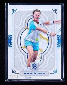 Sebastian Korda 2024 Topps Royalty Collection Tennis Blue 18/25 #81 [xxd28 - Bild 1 von 2