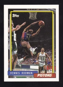 1992-93 Topps Dennis Rodman #137 Detroit Pistons - Picture 1 of 2