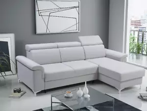 Ecksofa VERONICA Farbwahl Eckcouch Schlafsofa Design Couch Sofa ! - Bild 1 von 10