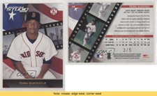 2002 Donruss Studio National Convention Embossing /5 Pedro Martinez #46 HOF
