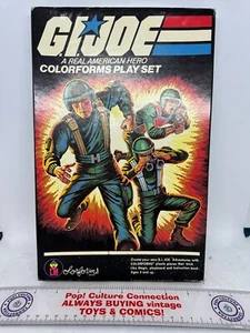 Vintage 1982 G.I. Joe Colorforms Play Set Clean Complete In The Box - Picture 1 of 4