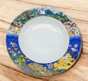 Victoria Porcelain Limoges Lighthouse Serving Pasta Bowl Breakers Grand Cayman - Picture 1 of 12