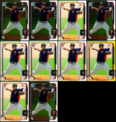 2015 Chih-Wei Hu (10) Card Lot - Almost Gone – Get Yours Before They’re All T... - Image 1 of 2