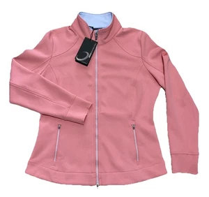 Zero Restriction Mikaela Full Zip Jacket Womens Size Large Rosewood Cloud L373L - Picture 1 of 22
