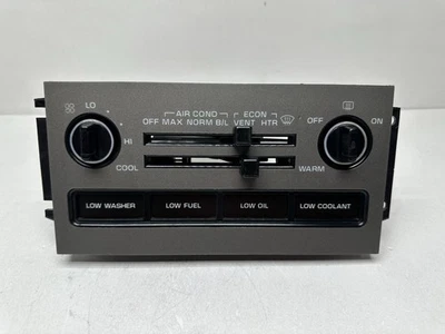 1991-1993 Chevrolet Caprice кондиционер климат-контроль с задней размораживания и предупреждение - Изображение 1 из 4