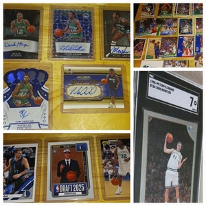 MAVS 50+ NOWITZKI, C. FLAGG, DONCIC RCs/AUTOs AGUIRRE, PERKINS, DANIELS, HARPER - Picture 1 of 23