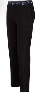 TuffRider Children's Sz 10 Schoolers Breeches Jodhpurs BlackPull-on Cotton NWT - Picture 1 of 9