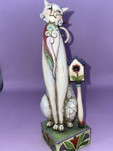 Vintage Jim Shore Heartwood Creek "Tilly" Cat 2007 - Picture 1 of 6