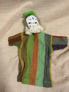 Vintage Clown Handpuppe - Bild 1 von 5