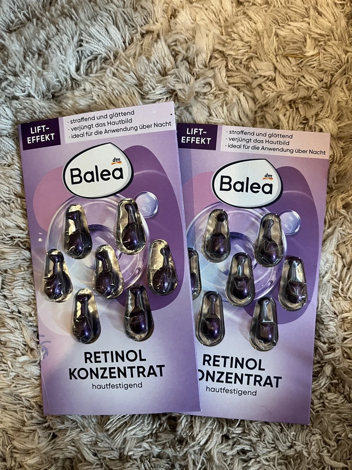2 x Balea Reafirmante Facial Concentrado con Retinol, 7 piezas ¡Cada Comprador Recibe un REGALO! Foto 1 de 1