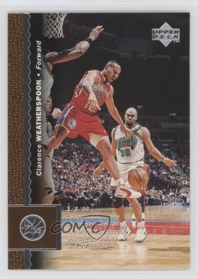 1996-97 Upper Deck Clarence Weatherspoon #93 - Image 1 of 2