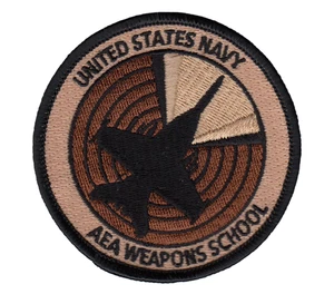 UNITED STAES NAVY AEA WEAPONS SCHOOL DESERT SHOULDER PATCH - Picture 1 of 1